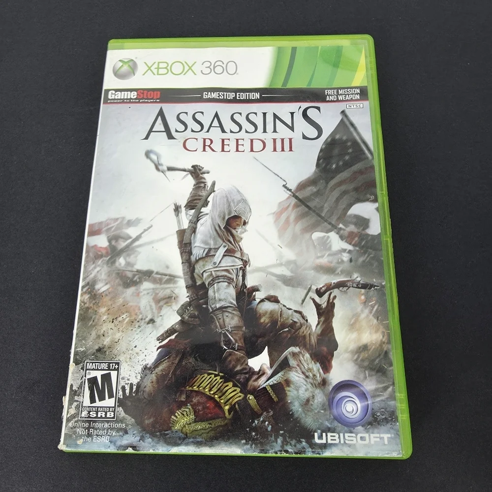Assassin's Creed III (Xbox 360) - Green Case by Ubisoft